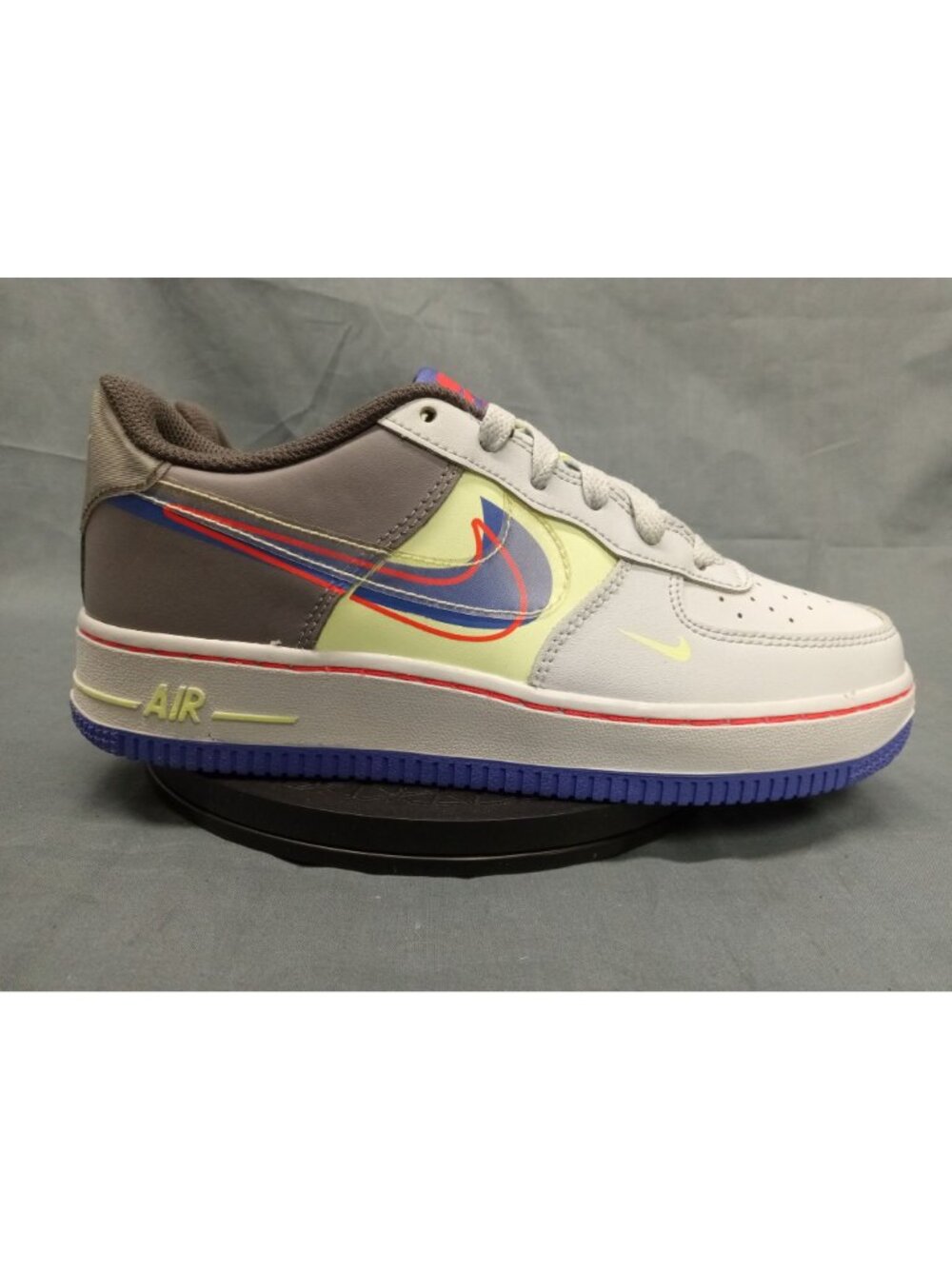 Nike Air Force 1 Dunk It (GS) Sneakers Platinum Violet Boys Size 5 NEW NO BOX! - Picture 9 of 11